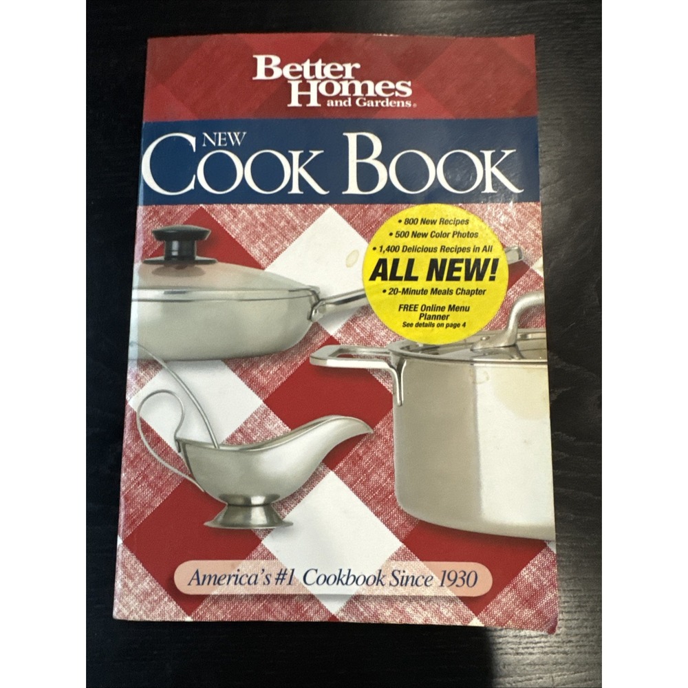 Better Homes and Gardens New Cook Book 14th Edition 2006 PAPER BACK